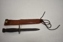 U.S. M7 Bayonet with Leather Camillus Scabbard