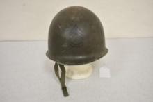 WW2 U.S. Military Sgt. Helmet w Liner