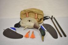 Duck Decoy and Carry Bag