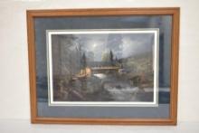 Bridge To The Past by Jesse Barnes signed & numbered print with COA 1433/2500