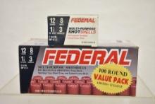 Ammo: Federal 12 ga. 125 Rounds