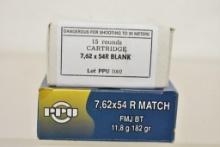 Ammo: 7.62 x 54Rm (20 Rounds), 7.62 x 54R Blanks (15 Rounds)