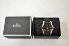 Bulova Marine Star Diamond Accent Men's Wristwatch