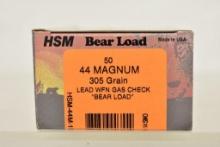 Ammo: 44 Magnum 50 rounds