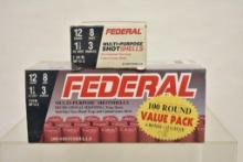 Ammo: Federal 12 ga. 124 Rnds.