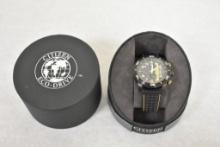 Citizen Primo Black/Yellow Eco-Drive Men's Wrist Watch