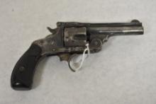 Gun. Smith and Wesson Third Model .38 Revolver. C&R
