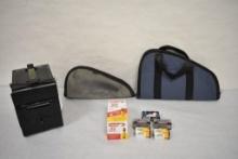 Ammo: 22 LR 250 Rounds, 22 Super Extra 500 Rounds, Ammo Can & Pistol Cases