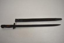 WW2 Australian Bayonet with Scabbard