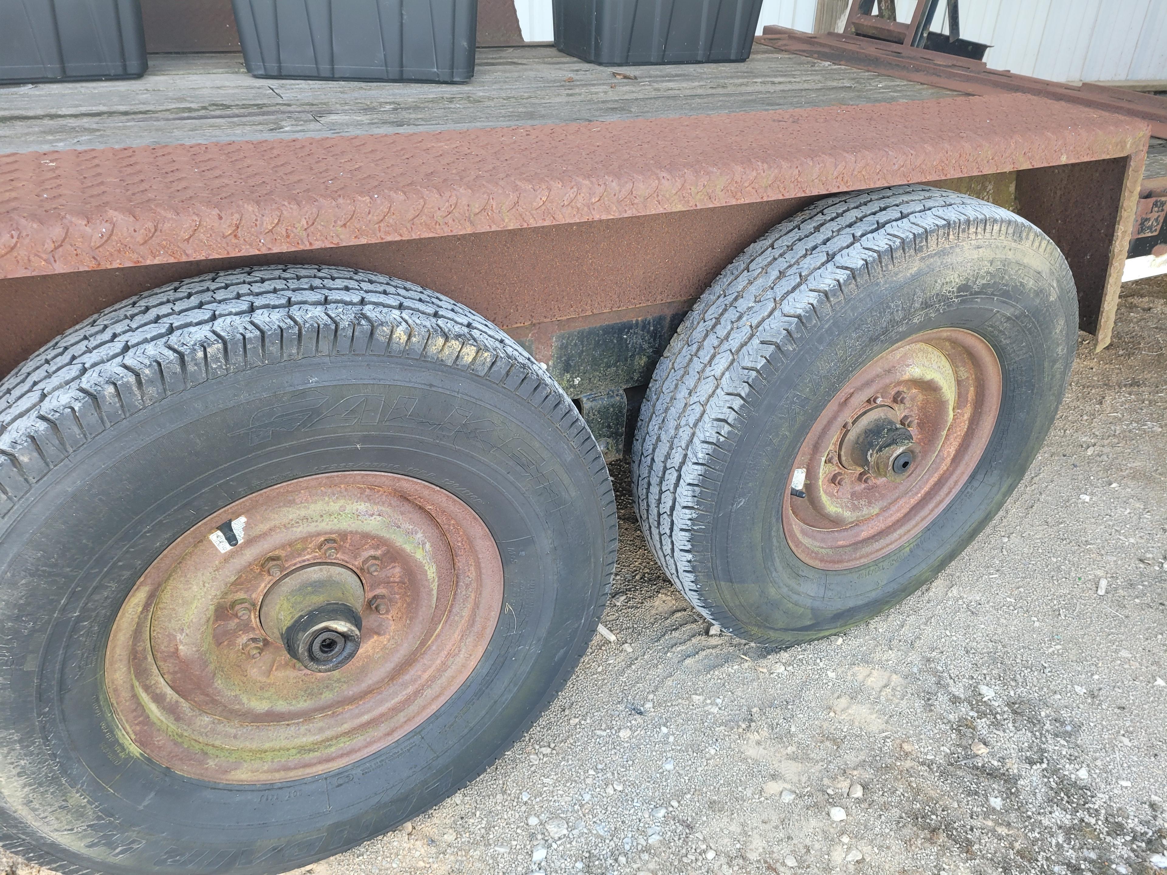 ALBRIGHT 20' GOOSENECK TRAILER