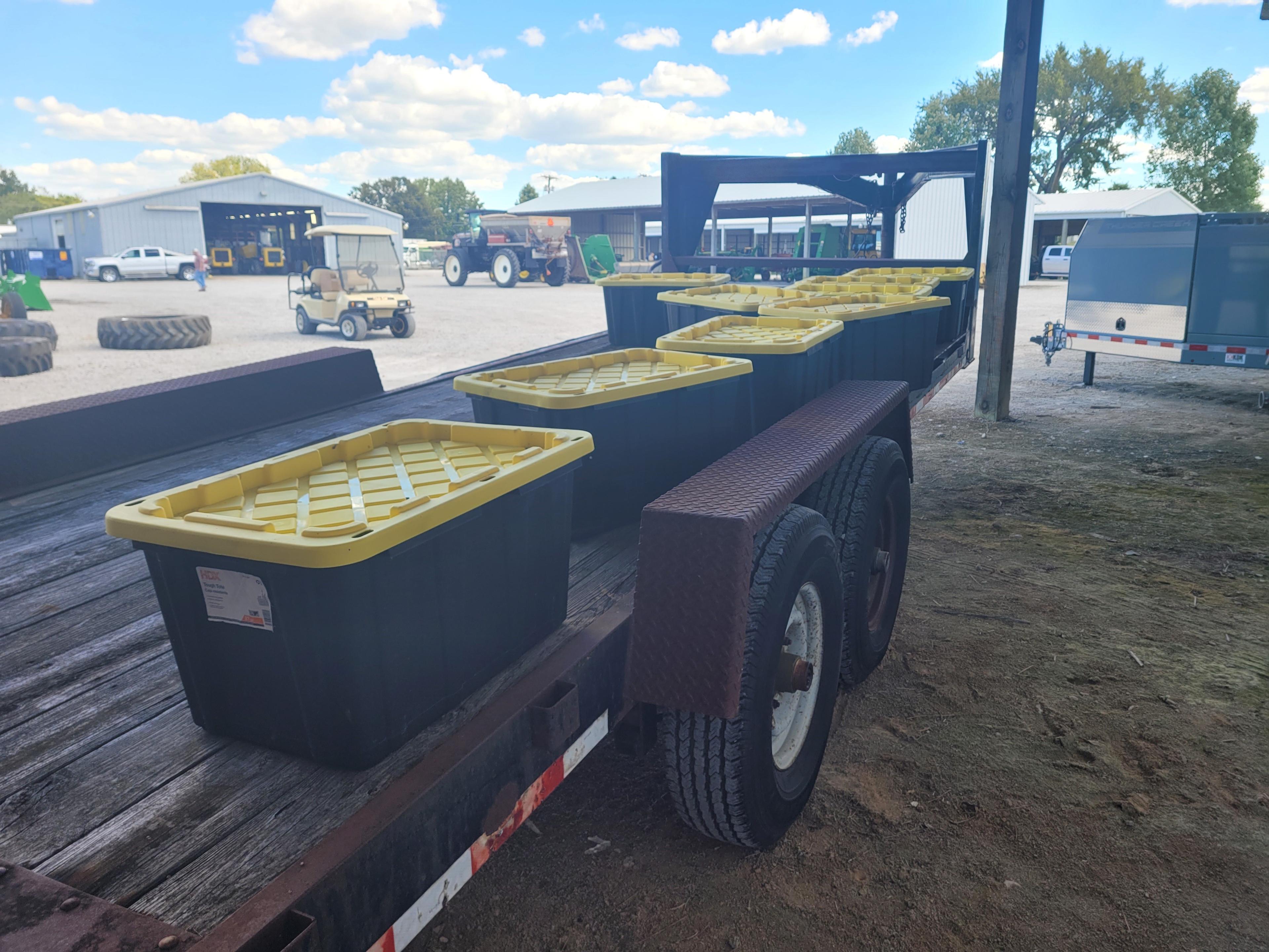 ALBRIGHT 20' GOOSENECK TRAILER