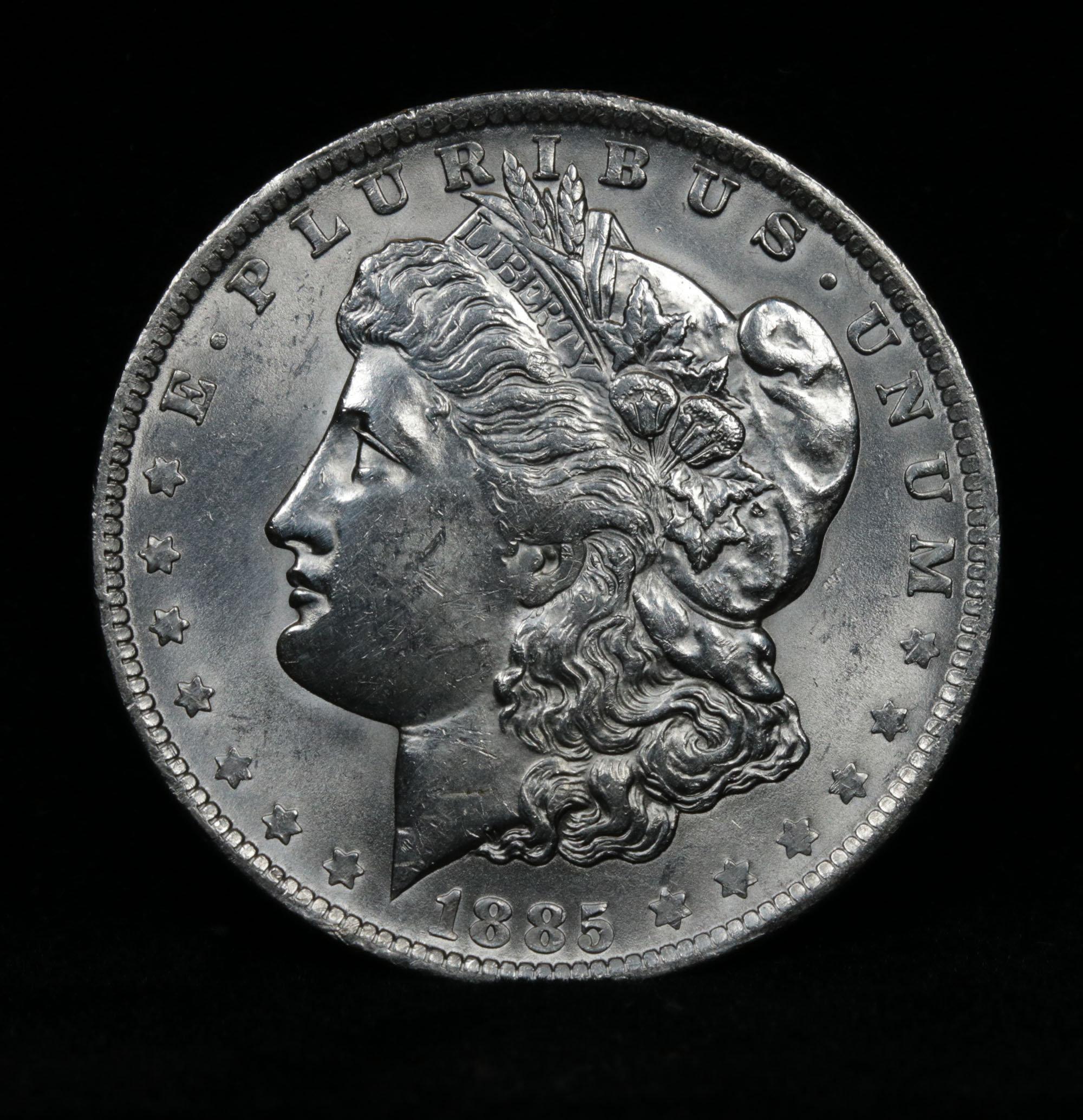 1885-o Morgan Dollar $1 Grades Unc Details