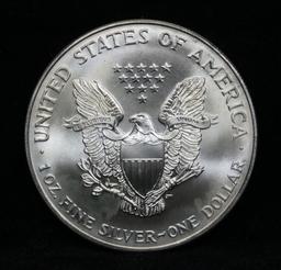 2000 Silver Eagle Dollar $1 Grades GEM+++ Unc