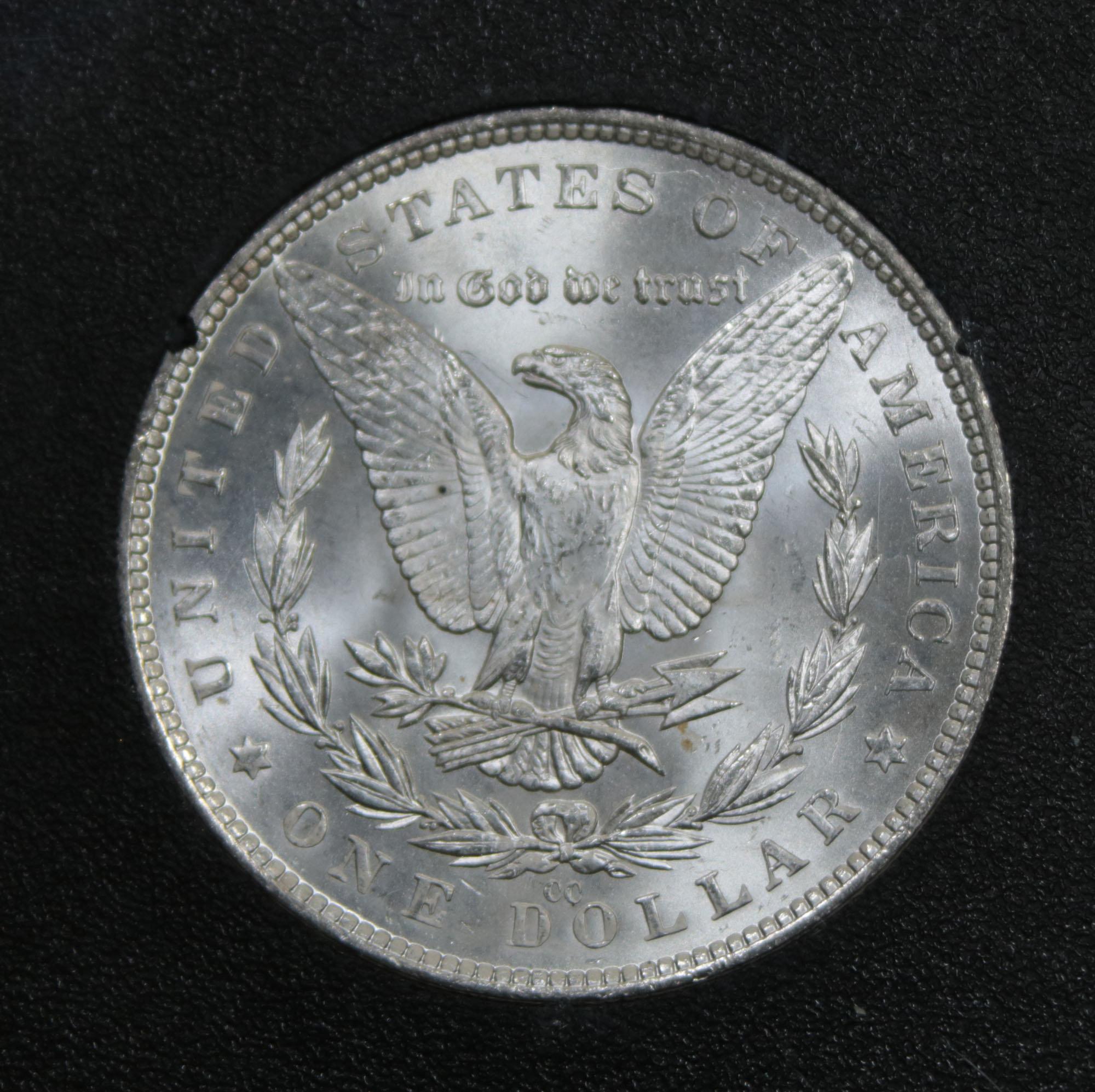 ***Auction Highlight*** 1882-cc Morgan Dollar $1 Grades Select Unc (fc)