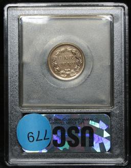 ***Auction Highlight*** 1859 Indian Cent 1c Graded GEM Unc by USCG (fc)