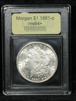 ***Auction Highlight*** 1881-o Morgan Dollar $1 Graded Choice+ Unc by USCG (fc)