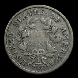 1803 Draped Bust Half Cent 1/2c Grades vf, very fine