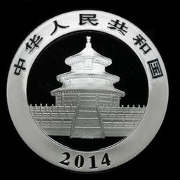 2014 1 oz Silver China Panda 10 Yuan Coin Chinese Panda