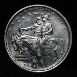 1925 Stone Mountain Old Commem Half Dollar 50c Grades Choice Unc