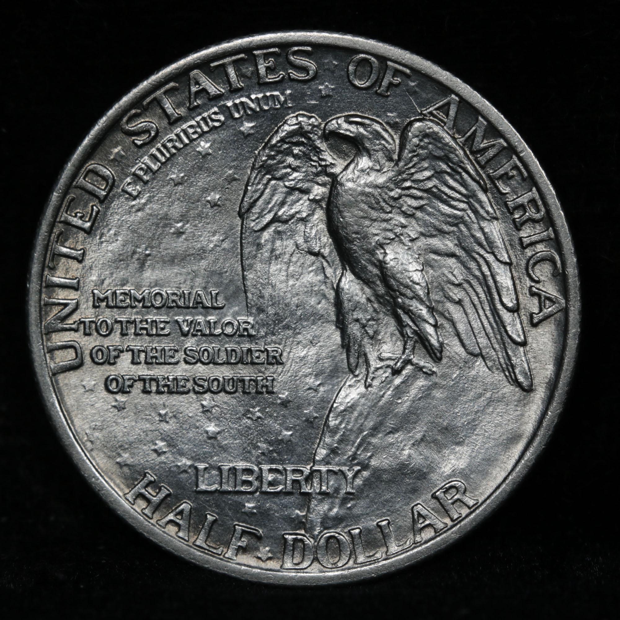 1925 Stone Mountain Old Commem Half Dollar 50c Grades Choice Unc