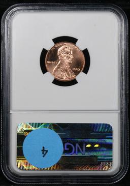 NGC 2009-p Formative Years Lincoln Cent 1c Graded ms66 RD By NGC