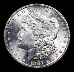 1881-s Morgan Dollar $1 Grades GEM Unc