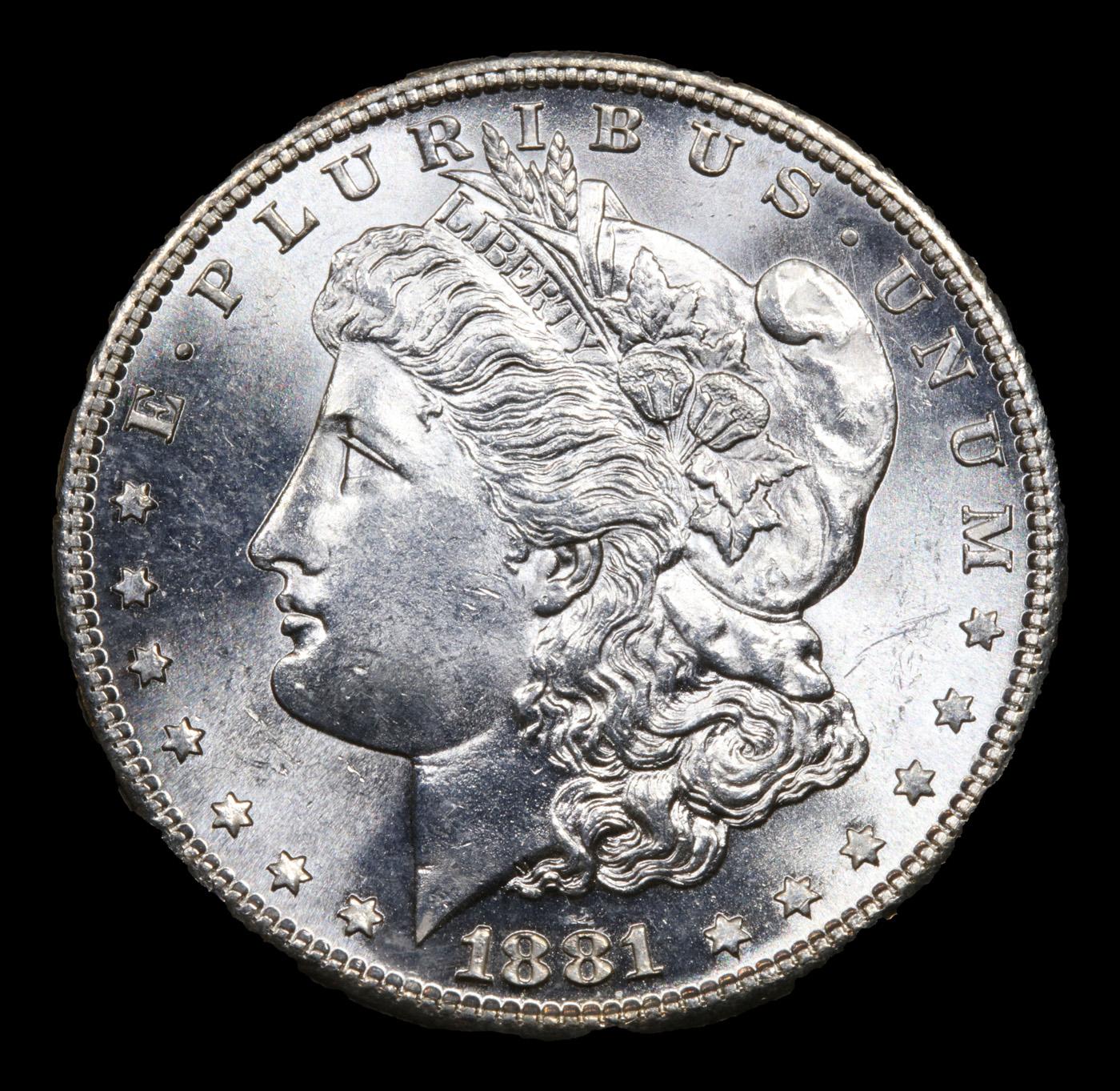 1881-s Morgan Dollar $1 Grades GEM Unc