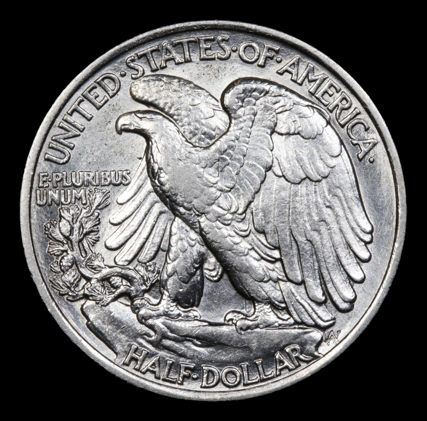 1936-p Walking Liberty Half Dollar 50c Grades Choice AU