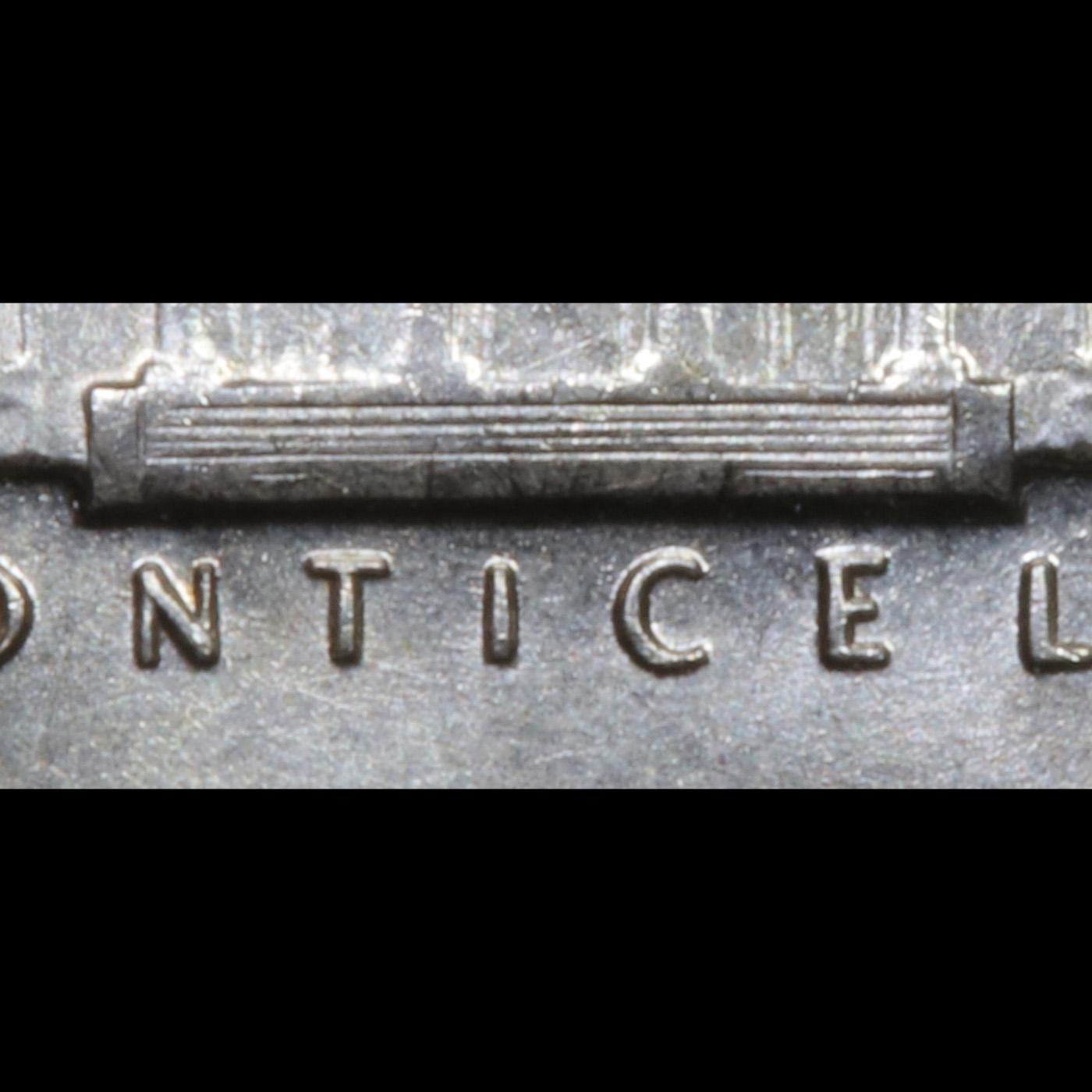 1945-d Jefferson Nickel 5c Grades GEM 5fs