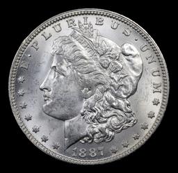 1887-o Morgan Dollar $1 Grades Select+ Unc