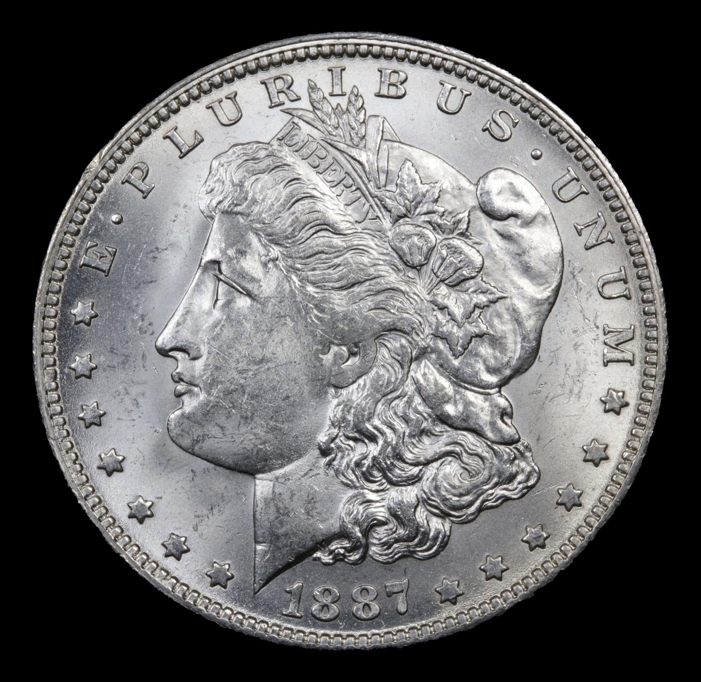 1887-o Morgan Dollar $1 Grades Select+ Unc