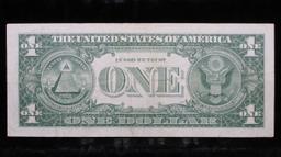 1957A $1 Blue Seal Silver Certificate Grades xf