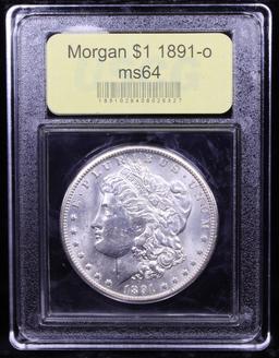 ***Auction Highlight*** 1891-o Morgan Dollar $1 Graded Choice Unc By USCG (fc)