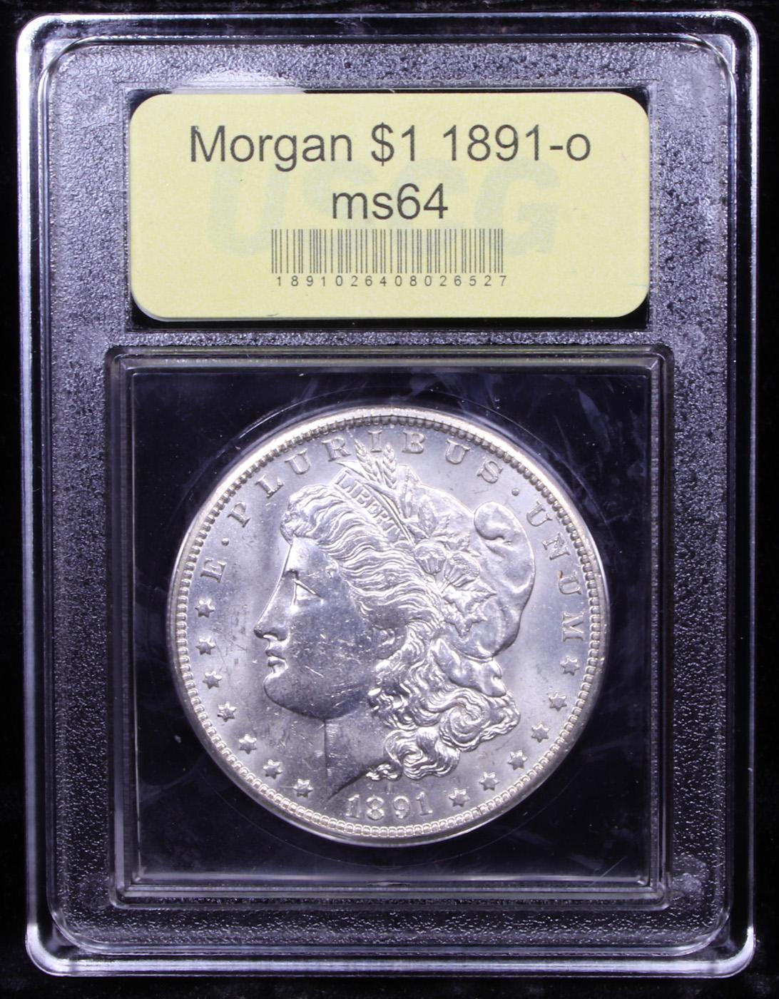 ***Auction Highlight*** 1891-o Morgan Dollar $1 Graded Choice Unc By USCG (fc)