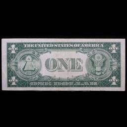 1935A $1 Blue Seal Silver Certificate Grades xf+