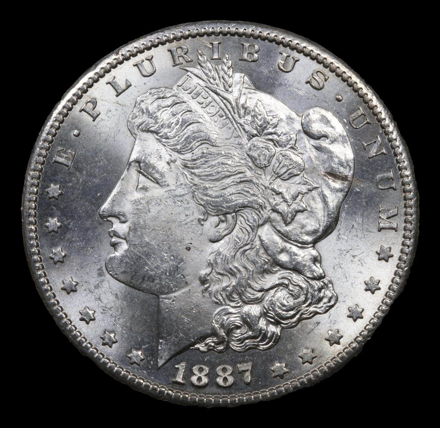 ***Auction Highlight*** 1887-s Morgan Dollar $1 Graded Choice Unc By USCG (fc)