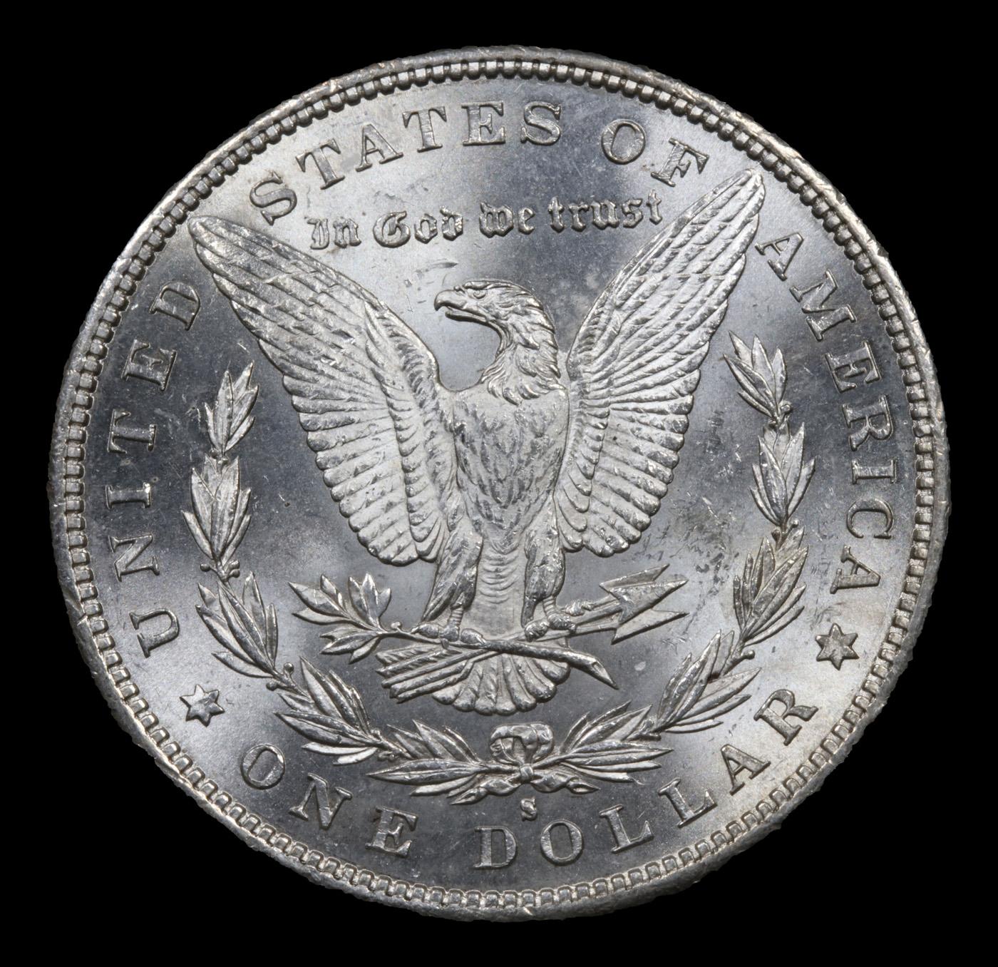 ***Auction Highlight*** 1887-s Morgan Dollar $1 Graded Choice Unc By USCG (fc)