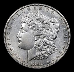 ***Auction Highlight*** 1892-s Morgan Dollar $1 Graded Select AU By USCG (fc)
