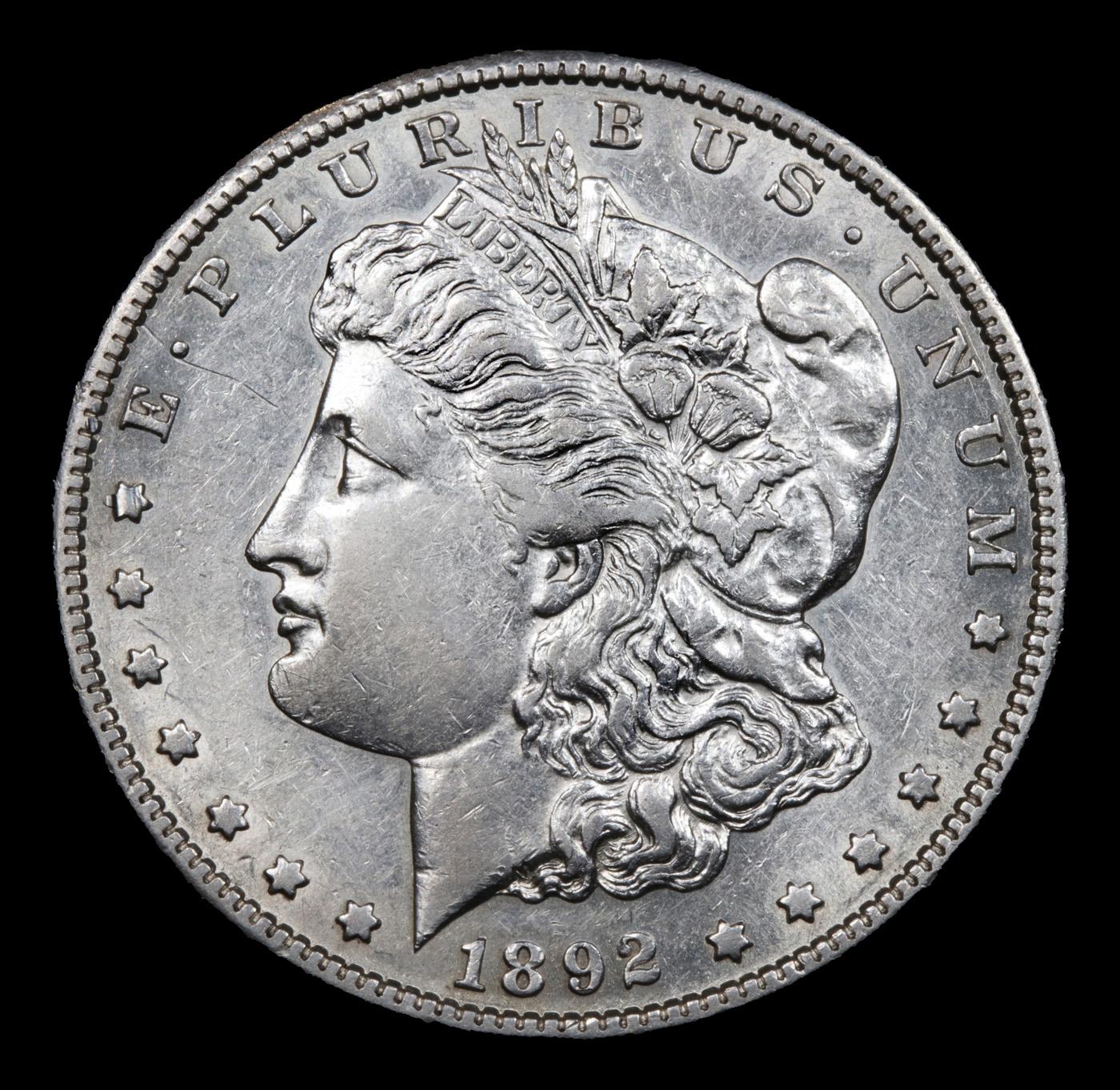 ***Auction Highlight*** 1892-s Morgan Dollar $1 Graded Select AU By USCG (fc)