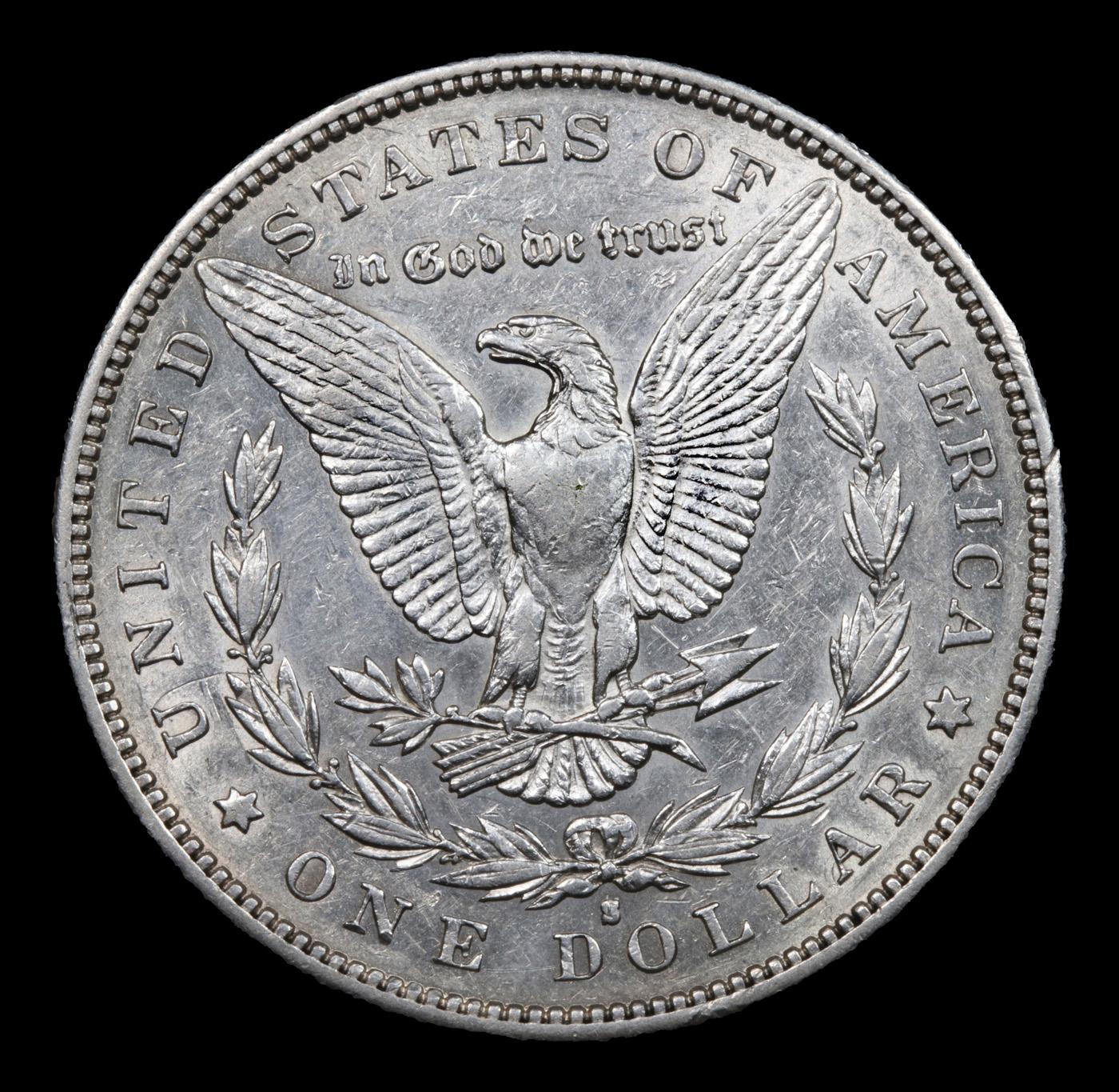 ***Auction Highlight*** 1892-s Morgan Dollar $1 Graded Select AU By USCG (fc)