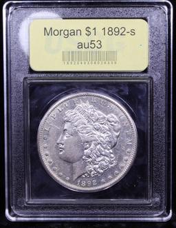 ***Auction Highlight*** 1892-s Morgan Dollar $1 Graded Select AU By USCG (fc)