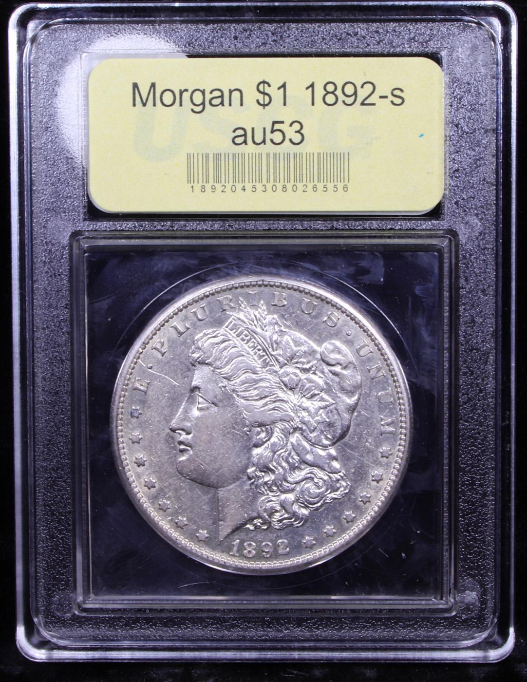 ***Auction Highlight*** 1892-s Morgan Dollar $1 Graded Select AU By USCG (fc)