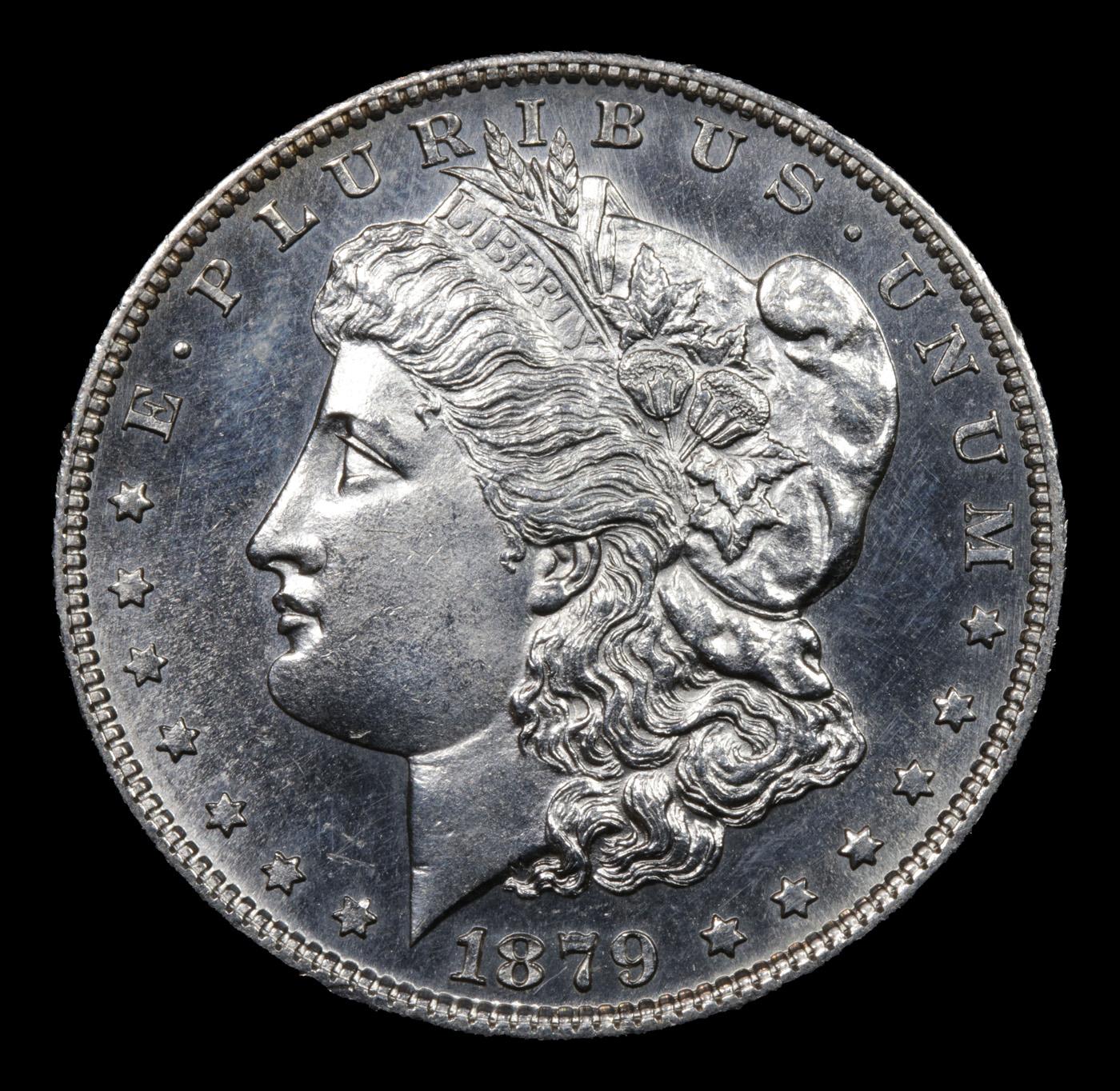 ***Auction Highlight*** 1879-s Morgan Dollar $1 Graded GEM+ UNC PL BY USCG (fc)