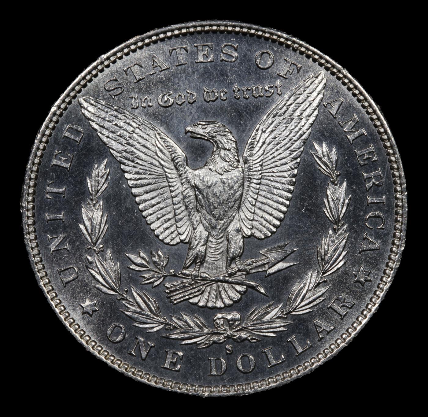 ***Auction Highlight*** 1879-s Morgan Dollar $1 Graded GEM+ UNC PL BY USCG (fc)