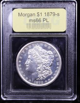 ***Auction Highlight*** 1879-s Morgan Dollar $1 Graded GEM+ UNC PL BY USCG (fc)