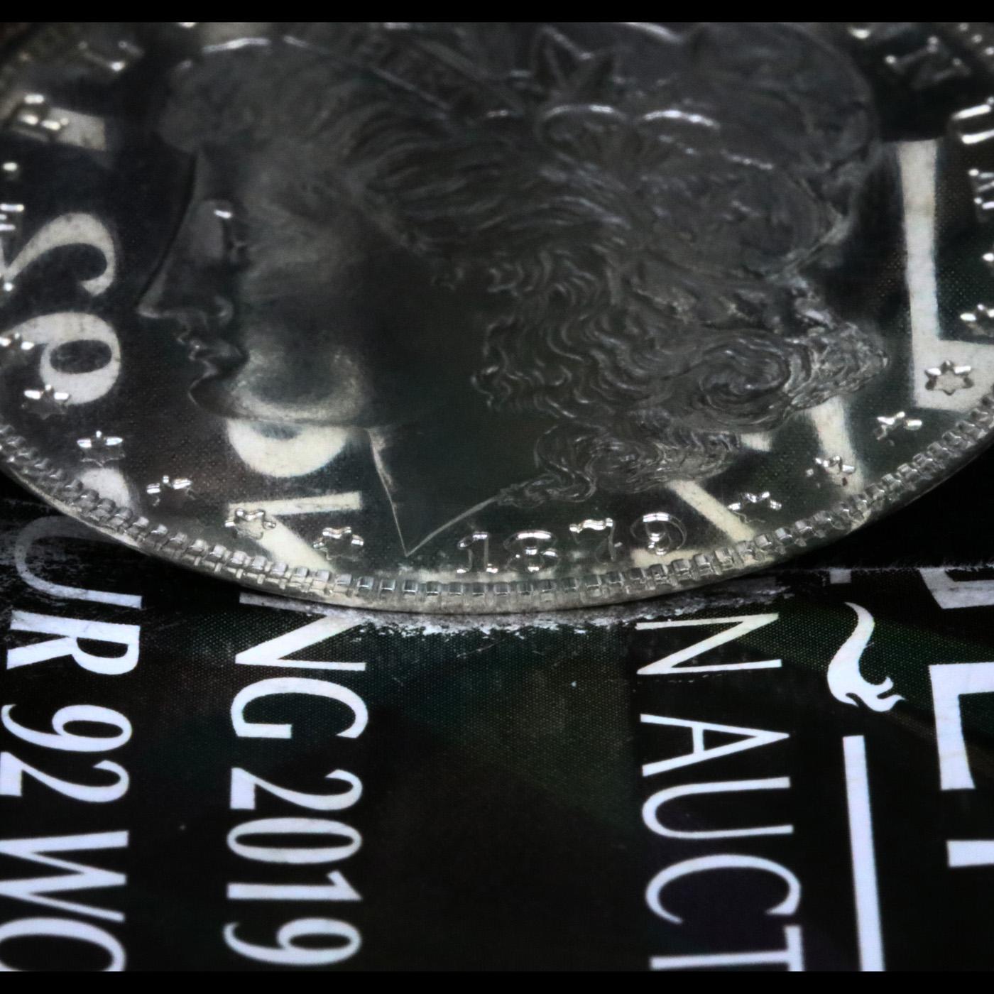 ***Auction Highlight*** 1879-s Morgan Dollar $1 Graded GEM+ UNC PL BY USCG (fc)