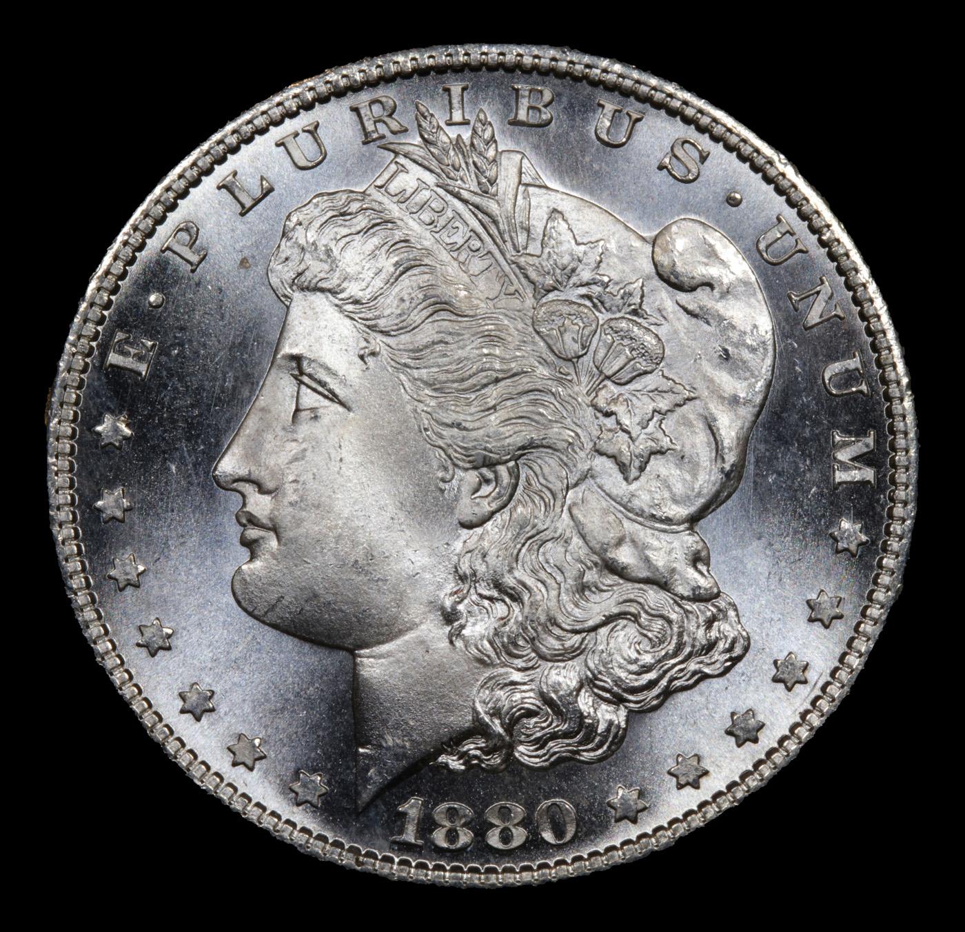 ***Auction Highlight*** 1880-s Morgan Dollar $1 Graded Gem++ Unc By USCG (fc)