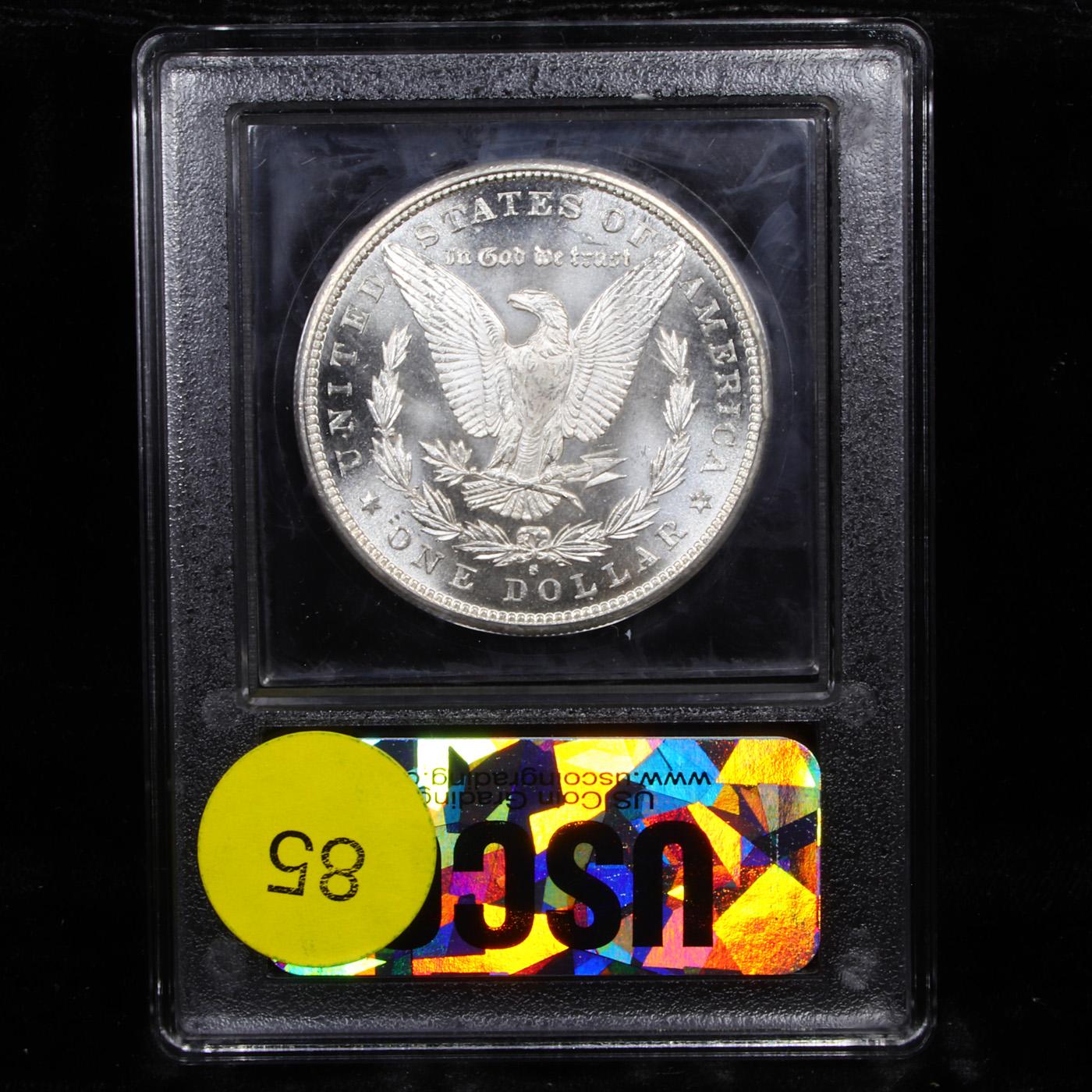 ***Auction Highlight*** 1880-s Morgan Dollar $1 Graded Gem++ Unc By USCG (fc)