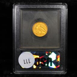 ***Auction Highlight*** 1914-p Gold Indian Quarter Eagle $2 1/2 Graded Select+ Unc By USCG (fc)