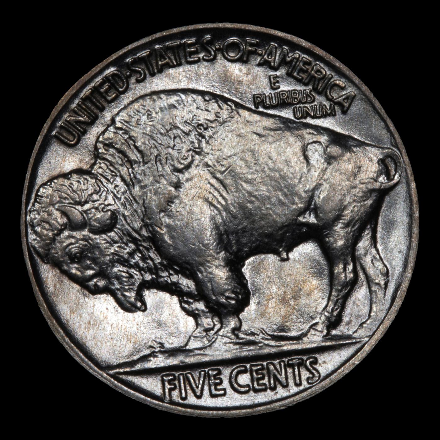 1936-p Buffalo Nickel 5c Grades GEM+ Unc